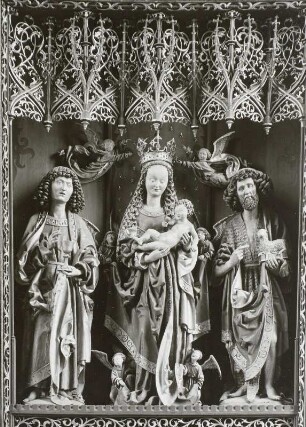 Madonna & Heiliger Johannes der Evangelist & Heiliger Johannes der Täufer