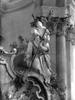 Gnadenaltar mit den Vierzehn Nothelfern — Heiliger Christophorus