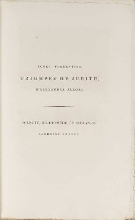 École Florentine. Triomphe De Judith, D'Alexandre Allori.