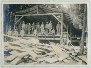 Foto des Sägewerks in Liebsdorf