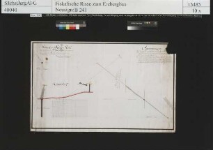 Israel Fundgrube bei Glashütte, Anlage eines Treibeschachtes