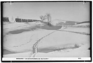 Erzgebirge. Am Schwartenberg bei Neuhausen