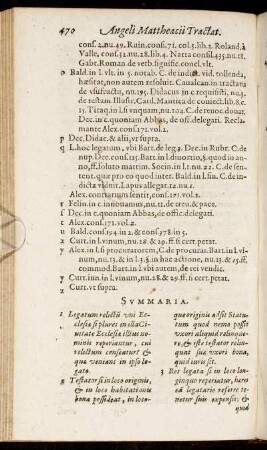 [Caput XXIIII. De loco Legatorum & Fideicommissorum.]