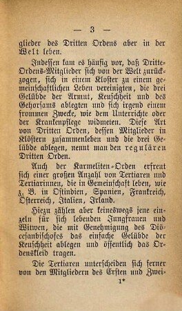 Seraphisches Unterrichts- und Andachtsbuch für die Mitglieder des Dritten Ordens U. L. Frau vom Berge Karmel und der heiligen Jungfrau Teresia