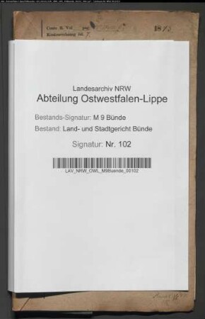 Erblasser: Mickmack, Heinrich Hermann; Erblasser: Mickmack, Anne Marie Charlotte, geb. Krüger: