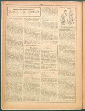 La mujer en las letras