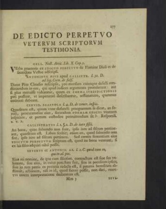 De edicto perpetuo veterum scriptorum testimonia.
