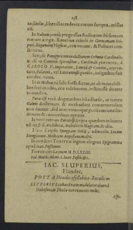 Iacobus Sluperius