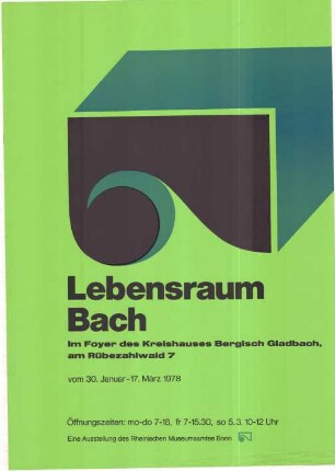 Lebensraum Bach