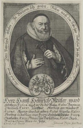 Bildnis des Hans Heinrich Müller