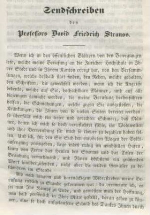 5-23 Sendschreiben