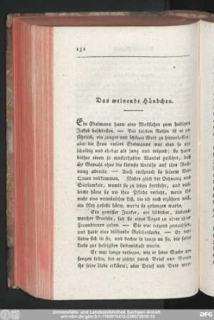 Das weinende Hündchen.