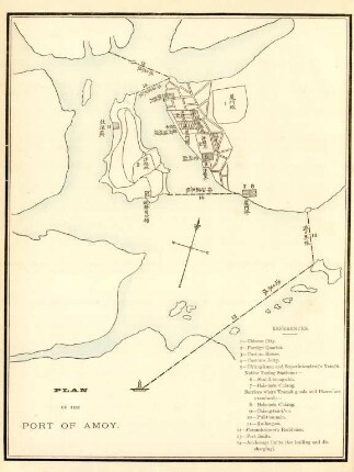 Plan of the port of Amoy