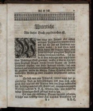 Unterricht Wie dieses Buch zugebrauchen ist.
