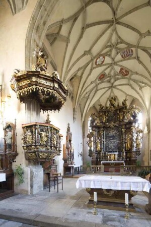 Katholische Kirche Sankt Nikolaus, Rosenberg, Tschechische Republik