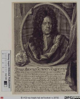 Bildnis Peter Axen(ius)