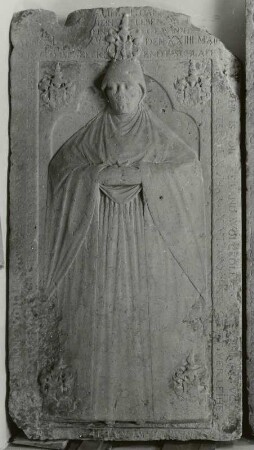 Grabplatte für Margarethe von Bernstein, gest. 1617