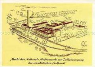 Spendenkarte zum Nationalen Aufbauwerk