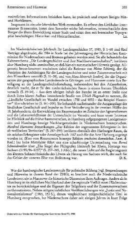 Justiz und Nationalsozialismus, hrsg. von der Niedersächsischen Landeszentrale für Politische Bildung : Hannover, 1985