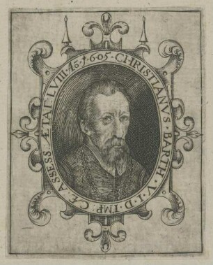 Bildnis des Christianvs Barth