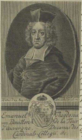 Bildnis des Emmanuel Théodose de Bouillon