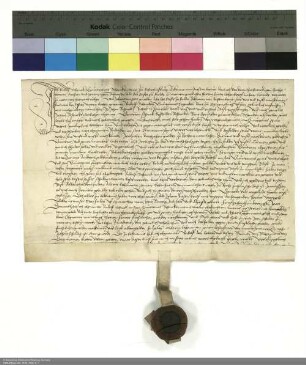 Revers Rudolfs Schenck zu Schweinsberg bezüglich der Belehnung mit einem jährlichen Mannlehen von 13 Gulden durch Johann [I. von Henneberg], Abt von Fulda