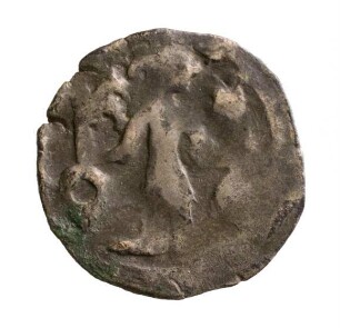 Münze, Pfennig, um 1370/73 (1323-1373)