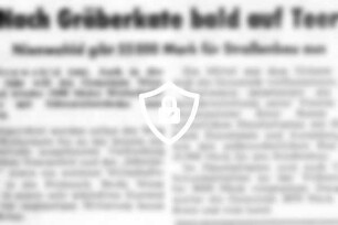 Nach Gräberkate bald auf Teer