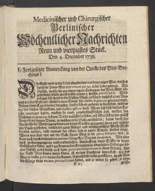 Neun und viertzigstes Stück