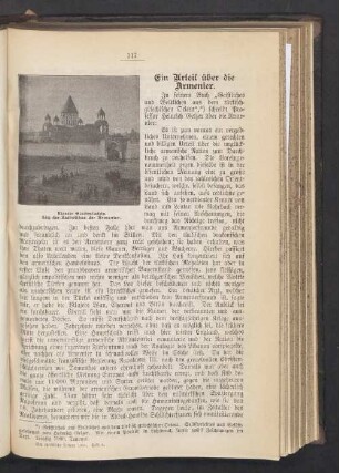 Ein Urteil über die Armenier