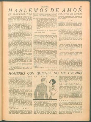 Hombres con quienes no me casaria : El artista