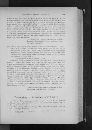 Versammlung zu Marienburg. - 1383 Jul. 9.