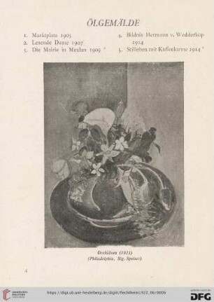 Ölgemälde (Nr.1-25)
