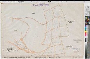 Rudersdorf (Wilnsdorf), Umlegung Rudersdorf, Urkarte II Flur 13