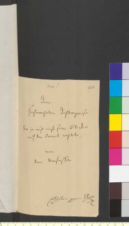 Brief von Heeren, Arnold Hermann Ludwig an Goethe, Johann Wolfgang von
