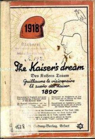 Satirische Schrift in einer viersprachigen Ausgabe