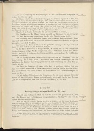 7. Kapitel. Rechtgläubige morgenländische Kirchen.