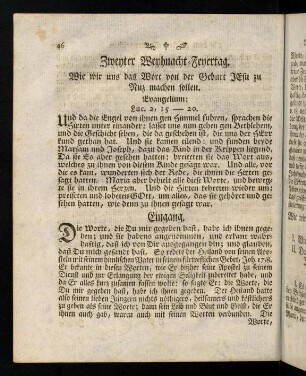 46-55, Zweyter Weyhnacht-Feyertag