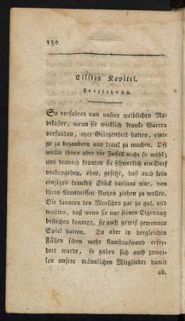 Eilftes Kapitel. - Funfzehntes Kapitel.
