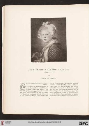 Jean Baptiste Siméon Chardin