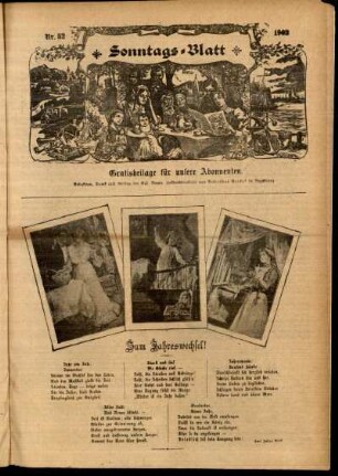 Ausgabe vom Sonntag, den 28. Dezember 1902.