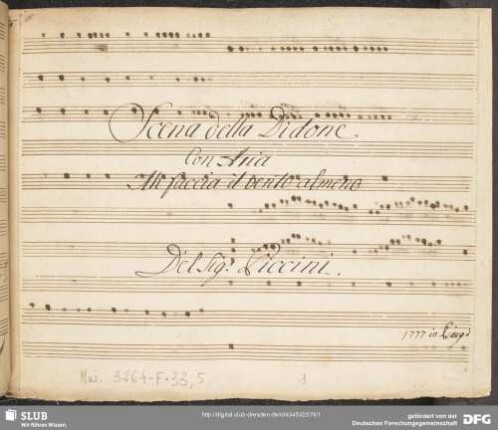 Didone abbandonata. Excerpts - Mus.3264-F-33,5 : S, orch, b