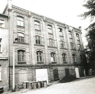 Cottbus. Markgrafenmühle (Verwaltung) (Umbau 1891). Hofansicht