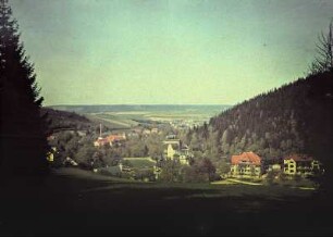 Blick über einen Ort