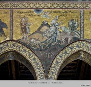 Mosaikprogramm : Mosaikbilder im Langhaus : Altes Testament
