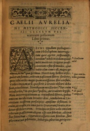 De acutis morbis libri III. De diuturnis libri V.