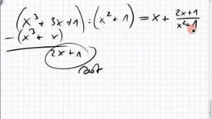K07 rationale Funktion, Polstellen, Asymptote, Partialbruchzerlegung
