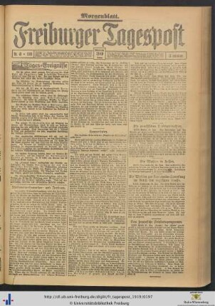 30.01.1919 (Morgenblatt)