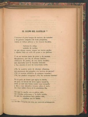 El sueño del castillo