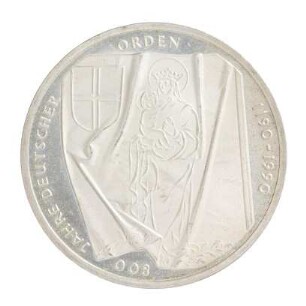 Münze, 10 Deutsche Mark, 1990